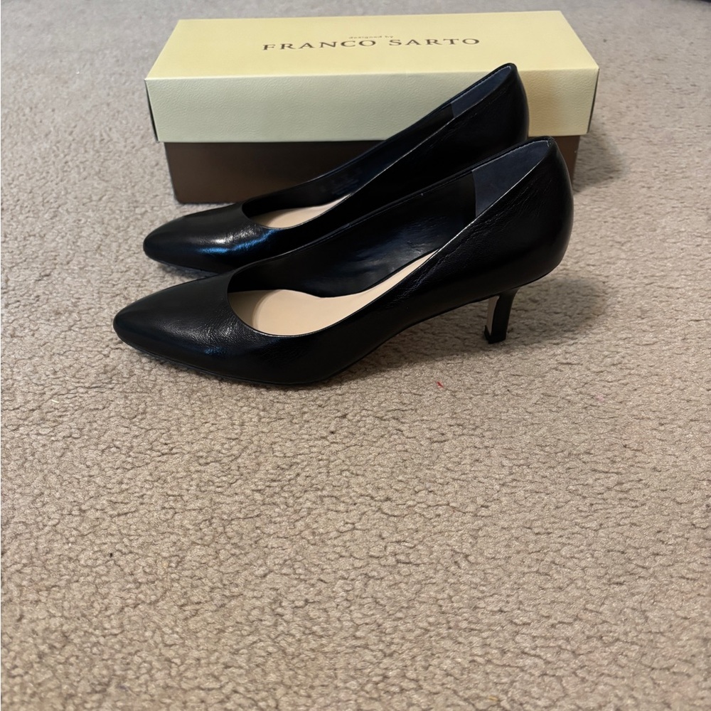 Franco Sarto Black Heels